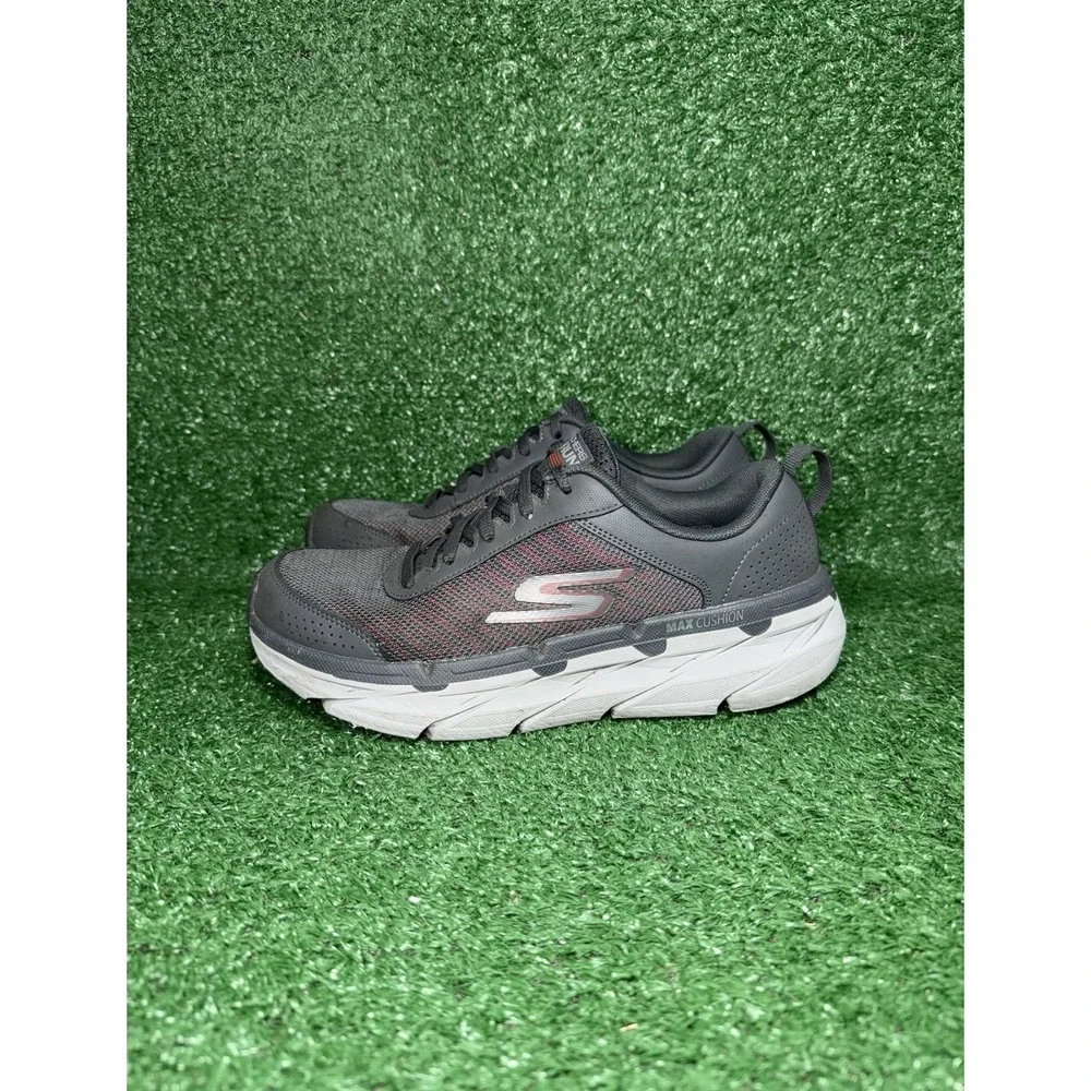 Skechers Max Cushioning Premier-Paragon Mens Size 7 Charcoal Grey Running Shoes